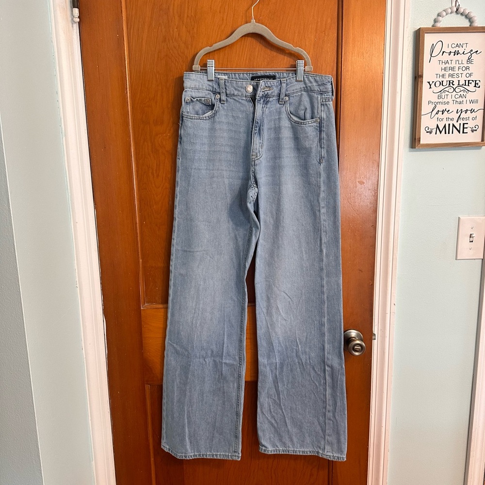 Light Blue Wide Leg Women’s Jeans